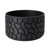 Tapa de Silicona para Taza Stanley con Patrón de Llanta, Funda Protectora para Taza, Tapa de Taza Deportiva Aislante, Portavasos para Coche