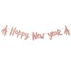 Banderas colgantes de la popular serie de Año Nuevo de Amazon, HappyNewYear, suministros para el diseño de lugares de celebración de Año Nuevo.