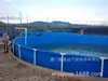 Piscina de Soporte para Cría Extra Grande Familiar para Niños Piscina Cuadrada para Capturar Peces Camarones Tortugas Piscina de Invernadero