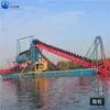 Barco de Mineração de Ouro de Pequim Corrente de Balde Calha de Escavação de Areia Equipamento de Mineração de Ouro Sucção a Jato Bombeamento de Areia Mineração de Minério Barco de Mineração de Ouro