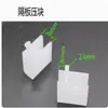 Soporte seguro lámina de hierro archivador estante soporte para tarjetas engrosado accesorios de hebilla accesorios de partición de archivador cajón