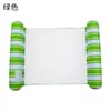 Balsa flotante inflable transfronteriza modelo nuevo hamaca para piscina balsa flotante plegable a rayas cama flotante inflable con red sillón flotante