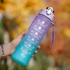 Taza de agua móvil super gran capacidad botella de agua portátil taza espacial taza con boquilla verano deportes fitness taza de agua transfronteriza venta al por mayor