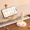 Adorno de Escritorio Creativo Lindo de Gato de Resina Soporte para Teléfono Móvil Soporte para Oficina Mesita de Noche Soporte Antideslizante para Teléfono Móvil