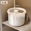 Balde de Arroz de Grande Capacidade Armazenamento de Cozinha Grãos Arroz Farinha Doméstico à Prova de Umidade e Insetos Balde Selado Espessado para Armazenamento de Arroz