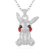 Nueva cadena de clavícula con colgante de personaje de dibujos animados de temperamento lindo bikachu collar colgante de muñeca de recuerdos de anime para niños