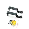 Acessórios de Fixação Modernos Simples para Varão de Cortina Montados Lateralmente Suporte Base de Ferro para Varão Romano Estrutura de Suporte