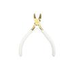 Alicates populares DIY hechos a mano chapados en oro, alicates de punta de aguja chapados en oro, alicates diagonales, alicates para cortar joyería, accesorios de joyería