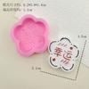 Fortune Lucky Plate Air Outlet Aromaterapia Gesso Silicone Molde diy Chocolate Fin Glue Drop Baking Mold