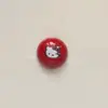 Nuevo Estampado Negro y Rojo Gato Kt Estrella Corazón Lazo Gota de Agua Pieza DIY Pasador de Pelo Accesorio para el Cabello Funda de Teléfono Decoración de Zapato