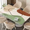 Alfombrilla Transparente Morandi para Mesa de PVC Vidrio Blando Impermeable, Resistente al Aceite, Anti-Quemaduras, Mantel sin Lavado Dibujos Animados para Mesa de Café Mesa de Comedor