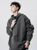 Ropa de punto con capucha de color liso para hombre, invierno, estilo americano, sudadera con capucha de corte limpio, ropa de punto sexy y guapa para hombre