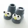 Meias de Terry Espessas de Inverno para Crianças, Meias Quentes para Bebês até a Panturrilha, Meias Antiderrapantes para Bebês para Chão, Algodão para Recém-Nascidos