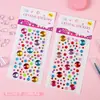 Adesivos Criativos 3D de Pérola, Cristal e Diamante para Diário, Cartões, Embalagens, Maquiagem para Olhos de Crianças e Meninas, Decoração Facial e Adesivos Decorativos