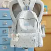 Mochila para estudiante muy elegante, bolso de doble hombro a la moda, mochila para estudiante dulce y linda, mochila casual simple, mochila ligera