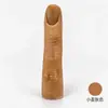 Consejos para Practicar Nail Art Herramienta de Práctica con Dedo Falso Articulaciones Flexibles Textura Transparente Maniquí Dedo Falso