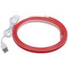 Tira de Luz LED Recargable al por Mayor 5V Bajo Voltaje Batería USB Neón Flexible Autoadhesiva Silicona Tira de Luz Suave