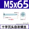Parafusos Autoatarraxantes Cabeça Chata Cruzada de Zinco Azul e Branco Gb846 Parafusos Autoatarraxantes Cabeça Escareada Cruzada Parafusos Autoatarraxantes para Madeira