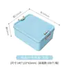 Caja de Lata para Pasteles con Cierre Caja de Torta de Piña Hebilla Caja de Té Caja de Galletas para Snacks Retro Hebilla Deslizante Souvenir Dulces Especiales