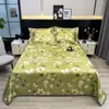 Conjunto de Tapetes Refrescantes de Seda de Gelo para o Verão, Tapete Macio, Tapete de Ar Condicionado, Lençol de Cama Doméstico, Lavável à Máquina, Tapete de Presente, Comércio Atacadista do Fabricante