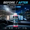 KineShineX Removedor de Película de Aceite para Cristales de Coche limpia profundamente la película de aceite persistente, las manchas de agua y la suciedad de la carretera.