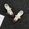Tênis de Treino Estilo Ballet em Couro Genuíno para Mulheres, Novo Modelo 2026, Tênis Casuais Esportivos Retrô Pretos, Sapatos Versáteis de Solado Plano para Mulheres