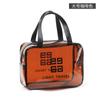 Bolsa de cosméticos transparente, bolsa de lavado de gran capacidad, bolsa de almacenamiento portátil impermeable de PVC, bolsa de almacenamiento de cosméticos de viaje en stock