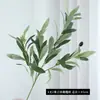 Estilo Nórdico Planta Verde Simulação Ramo de Oliveira Casa Flor Macia Arranjo Casa Fotografia de Casamento Decoração Planta Verde Flor Arte