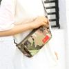 Nova Camuflagem Masculino e Feminino Cintura Bag Faixa Reflexiva Outdoor Sports Crossbody Bag Coin Bolsa Celular Bolsa Grande Capacidade