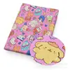 Gatito orejas grandes perro delgado poliéster algodón o tela impermeable elástica de cuatro lados tela para bolsa de patchwork DIY, 1Yc46373
