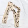 Faixa de cabelo Hanfu estilo chinês antigo faixa de cabelo estilo tinta lenço de seda estilo chinês tinta bambu fita amarrar bolsa cinto acessórios de vestuário