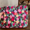 Bolsa de Maquiagem Grande Capacidade Floral em Lona, Bolsa de Armazenamento para Produtos de Skincare, Necessaire Portátil, Bolsa Interna de Viagem
