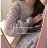 En Stock~ Marca Coreana Y 2026 Verano Vestido Floral de Gasa Elegante y Delicado Coreano Dongdaemun Imi*Ssyou