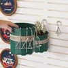 Gancho de Pared para Maceta Cuenca Aoyama Gancho Colgante para Orquídea Phalaenopsis Planta Araña Acero Inoxidable Colgante Fijadores de Maceta de Barro Rojo