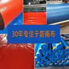 Lona de Polietileno para Exteriores, Toldo Solar y Tela Impermeable, Tela Plástica Gruesa Azul y Naranja, Lona Impermeable, a Prueba de Sol, Resistente al Desgaste, Admite Personalización