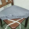 Fundas para Sillas Seleccionadas Cuidadosamente, Universales para Todas las Estaciones, Color Sólido, Estilo Nuevo Simple, Fundas Gruesas para Cojín de Taburete, Elásticas, para Uso en Restaurantes y Hogar