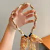 Bufanda trenzada para el pelo de niños con cinta para el pelo y diadema, diadema integrada de perlas para niñas, nuevo estilo 2026, accesorio para el pelo