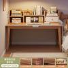 Escritorio Estantería Pata Integrada Escritorio para Computadora Simple Moderno Escritorio de Oficina Dormitorio Estudiante Aprendizaje en Casa Mesa de Escritura