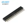 Socket de pin hembra de fila única 1*1.27 1.27mm / asiento hembra