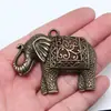 59x 47mm 17,5g multicolor Comércio exterior Acessórios de joias DIY pingente de animal fofo elefante