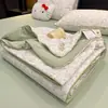 Colcha Fresca de Seda com Toque de Gelo, Nova para Primavera/Verão 2026, Colcha de Verão, Colcha com Ar Condicionado, Toque Duplo Fresco e Macio, Amigável à Pele e Respirável