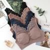 Comercio Exterior Transfronterizo Encaje Sin Costuras Push-Up Espalda Hermosa Fengzhixin Ropa Interior de Moda Transpirable Talla Grande para Mujer Envoltura de Pecho