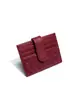 Cartera de Tarjetas Tejida Ultra Delgada de Moda Color Sólido Ranura para Tarjeta de Identificación Portafolio Ranura para ID Almacenamiento Bolsa Pequeña Portafolio de Tarjetas Portátil