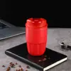 Caneca de Café da Moda Mesmo Estilo Copo Pequeno para Pudim Beber Diretamente Copo Térmico Preto e Branco Aço Inoxidável 316 em Estoque Logotipo Personalizável