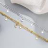 Pulsera de Doble Capa Estrella Luna Diseño Dulce de Nicho para Niña Novia Lujo Ligero Sensación de Alta Gama Regalo de Cumpleaños para Novia Combinable