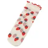 Meias JK de Renda na Altura da Panturrilha Estilo Japonês, Meias Folgadas Lolita Fofas Finas para Meninas, Meias Femininas de Seda de Vidro, Versátil
