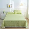 Juego de Sábanas de Tres Piezas Estilo Girly de Satén y Tela Gruesa Cardada con Encaje Juego de Ropa de Cama Clásico Nuevo Primavera y Verano 2026