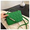 Bolso Pequeño de Moda para Mujer con Bordado Lingge Bolso Bandolera de Hombro para Mujer 2024 Bolso Cuadrado Pequeño Casual Portátil para Viajero