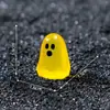 Adornos de Halloween de fantasmas pequeños lindos y coloridos que brillan en la oscuridad, los más vendidos transfronterizos, perfectos para paisajismo y accesorios de decoración DIY