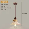 Nova Luminária de Restaurante Estilo Vintage, Pendente de Três Cabeças, Retro Japonês para Mesa de Cabeceira, Sala de Jantar, Balcão de Bar, Café, Luminária de Tecido